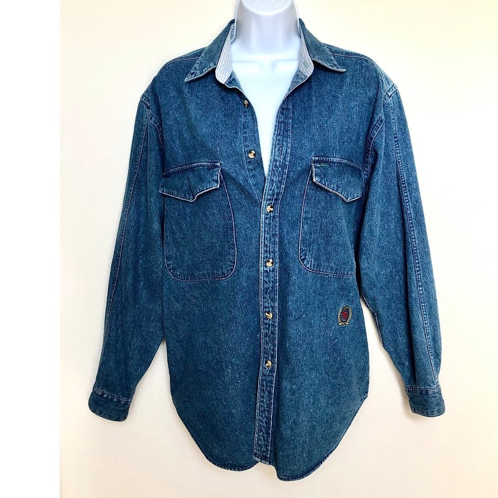 TOMMY HILFIGER⚡️Unisex Oversized Jeans Jacket_S